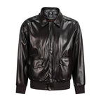 Bowen Vintage Lederjacke - Lederjacken - Braun - Müller Mode