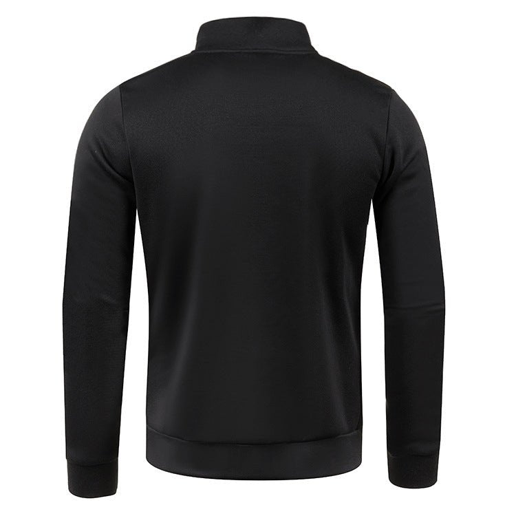 Carl Rollkragenpullover mit Halbreißverschluss