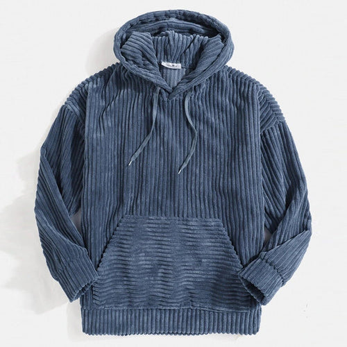 Daniel - Kapuzenpulli - Sweatshirts & Hoodies - Blau - Müller Mode