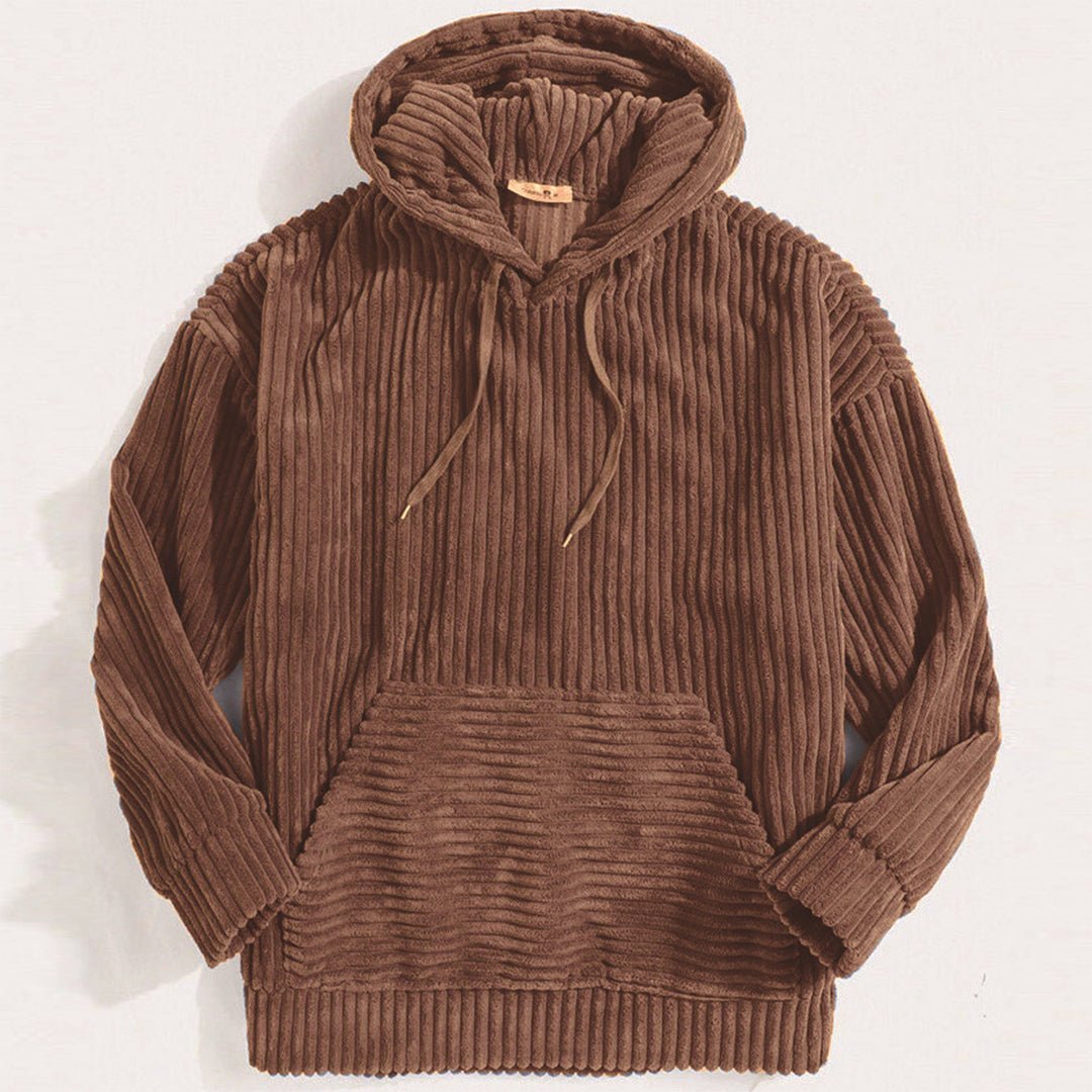 Daniel - Kapuzenpulli - Sweatshirts & Hoodies - Braun - Müller Mode