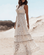 Paige Boho-Spitzenkleid