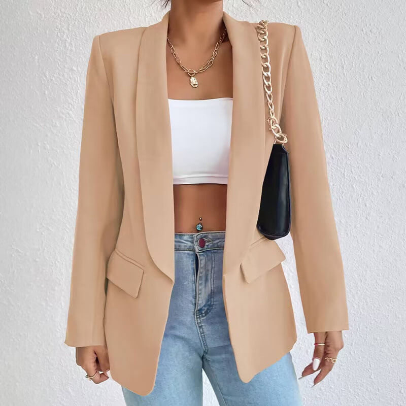 Ronja - Blazer - Klassisches Design - Blazers - Khaki - Müller Mode
