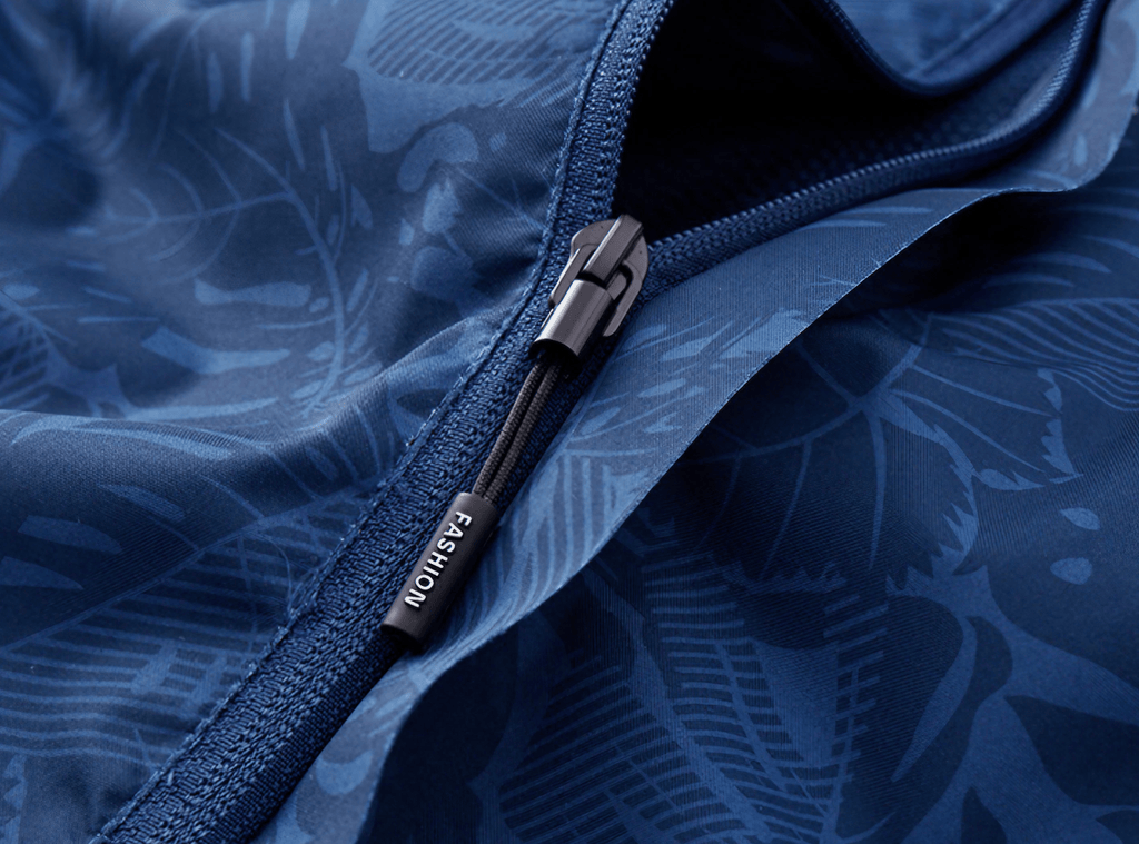 Sanne Bedruckte Outdoor-Jacke mit Kapuze